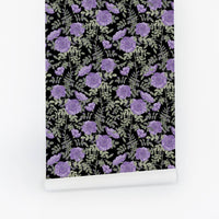 Dark Purple Royal Bloom Wallpaper