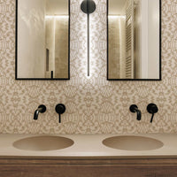 Neutral Tribal Print Removable Wallpaper