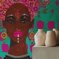 african wall decor piece