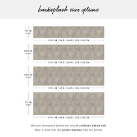 Minimal Limewash Textured Backsplash