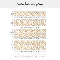 Geometric Wooden Tile Design Backsplash