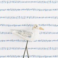 tiny blue dots print removable wallpaper for surf theme interior