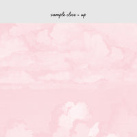 Pink Vintage Clouds Wall Mural