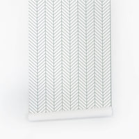 light green chevron print wallpaper with thin lines