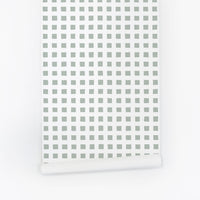 light green checkered wallpaper pattern