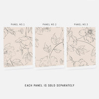 pink floral bohemian wallpaper peel and stick