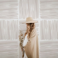 abstract large scale pattern wallpaper in neutral colors