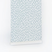 tiny white spot print removable wallpaper