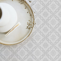ceramic tiles removable wallpaper in grey