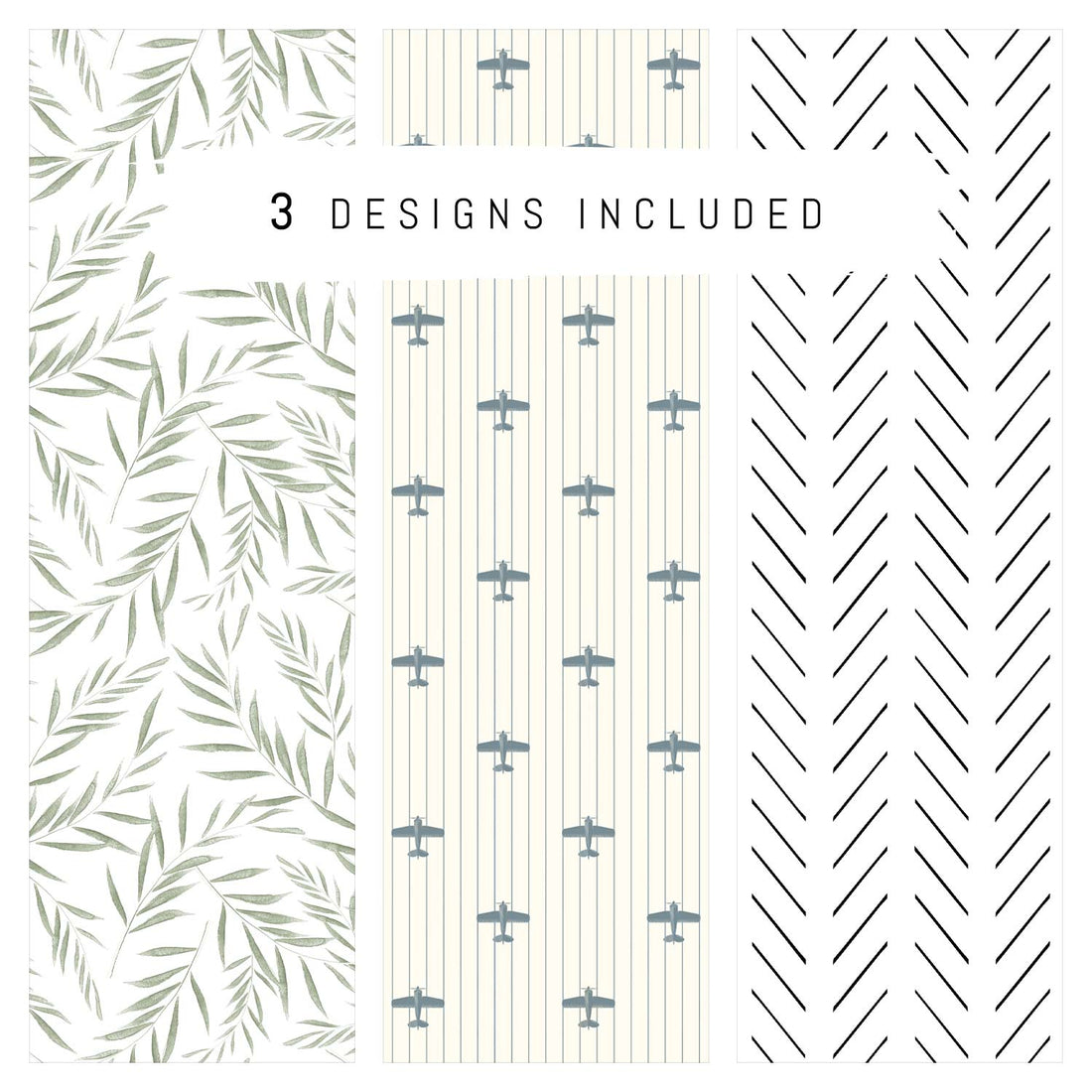 Wallpaper Sample Bundle - 3 Kids Wallpaper Bestsellers