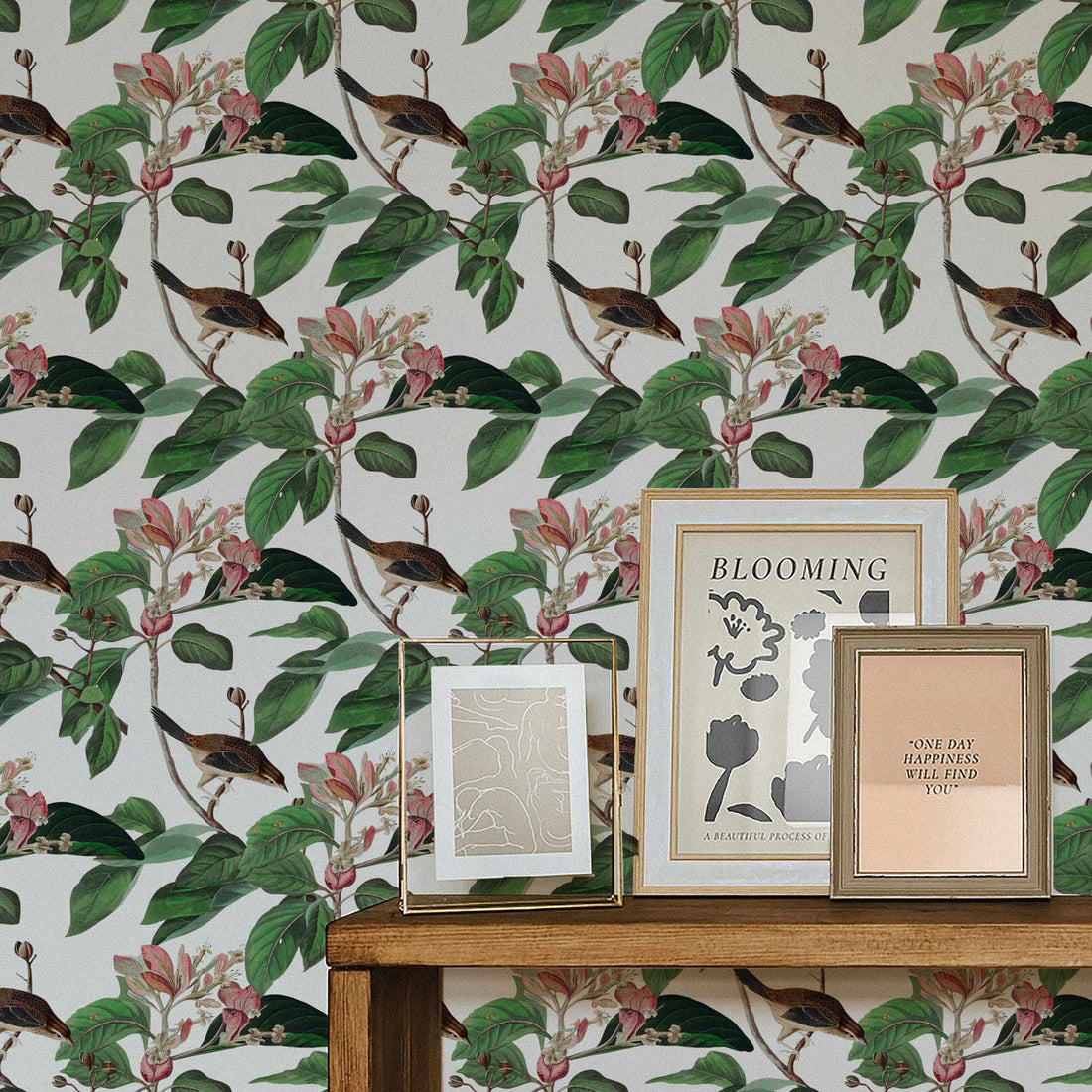 Garden Of Eden Pattern Wallpaper