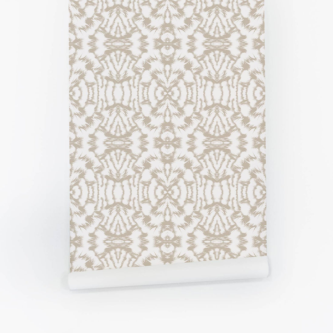 Neutral Tribal Print Removable Wallpaper