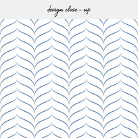 blue chevron elegant peel and stick backsplash