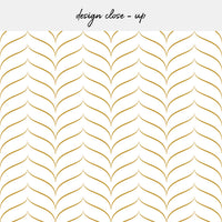 luxurious peel and stick backsplash design in faux gold