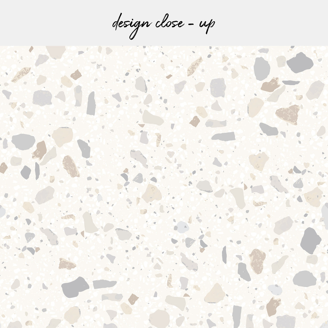 light colored stone inspired peel and stick backsplash