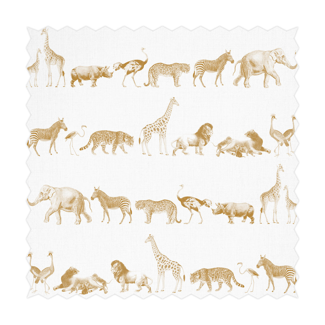 safari animal print fabric design in light brown
