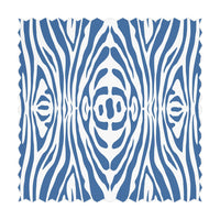 animal print printed fabric in light blue