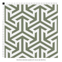 vintage fabric prints with geometric pattern