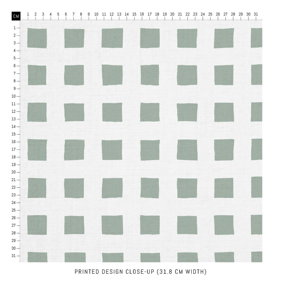 modern design patterned fabric in green