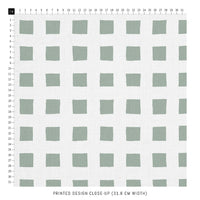 modern design patterned fabric in green