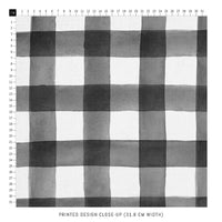 watercolor black and white fabric