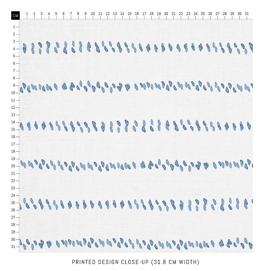 coastal design fabric with dot prints