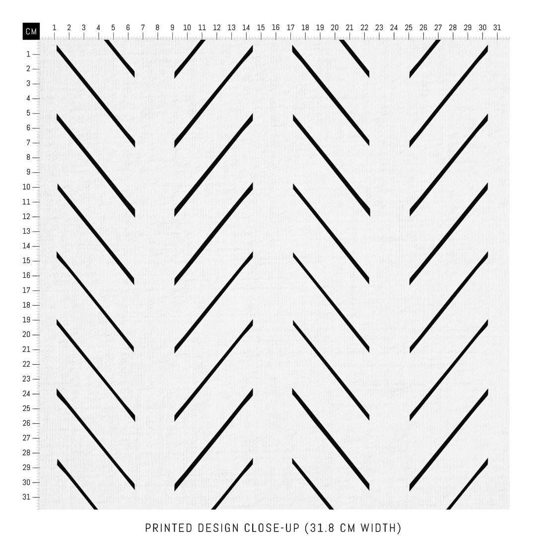 simple and elegant fabric design in black and white