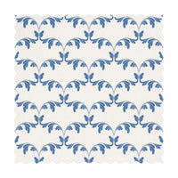 vintage fabrics in blue