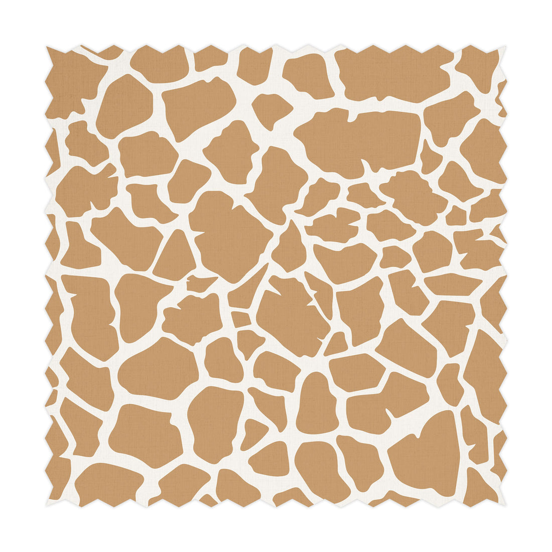 neutral giraffe print fabric design