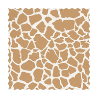neutral giraffe print fabric design