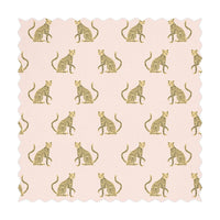 light pink leopard print fabric design for cute textiles