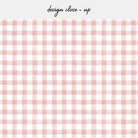 pink farmhouse tile backsplash