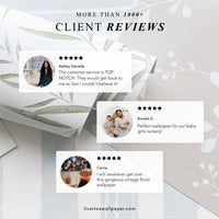 Vintage forest removable wall mural