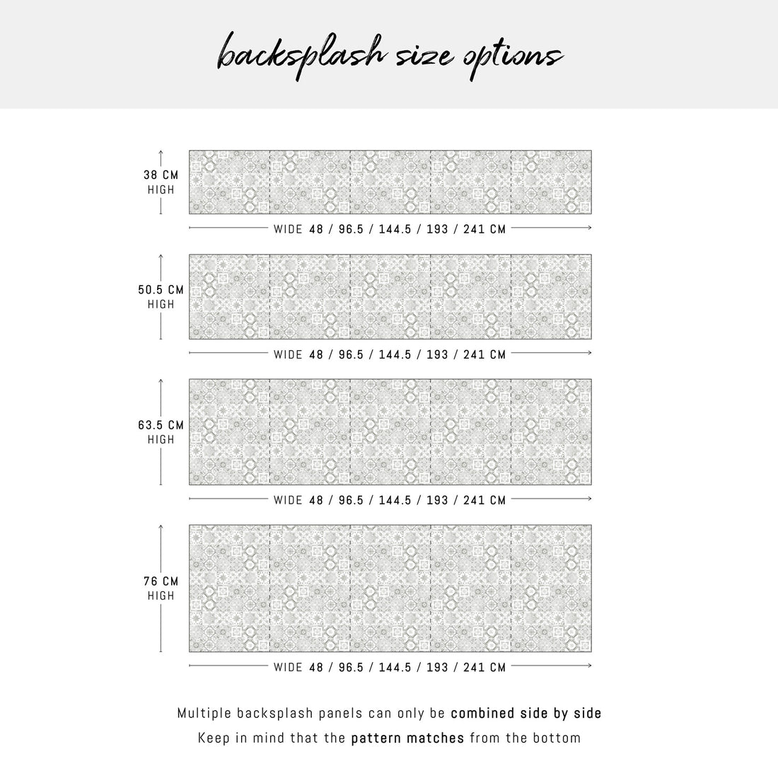 Elegant Neutral Tiles Design Backsplash