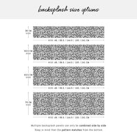 Minimal Terrazzo Design Backsplash