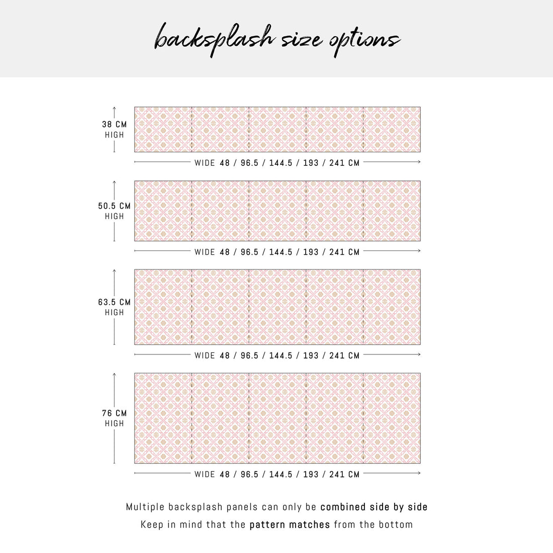 Pink Lisbon Tiles Design Backsplash