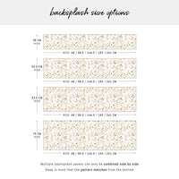 Spring Terrazzo Design Backsplash