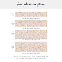 Pink Terrazzo Design Backsplash