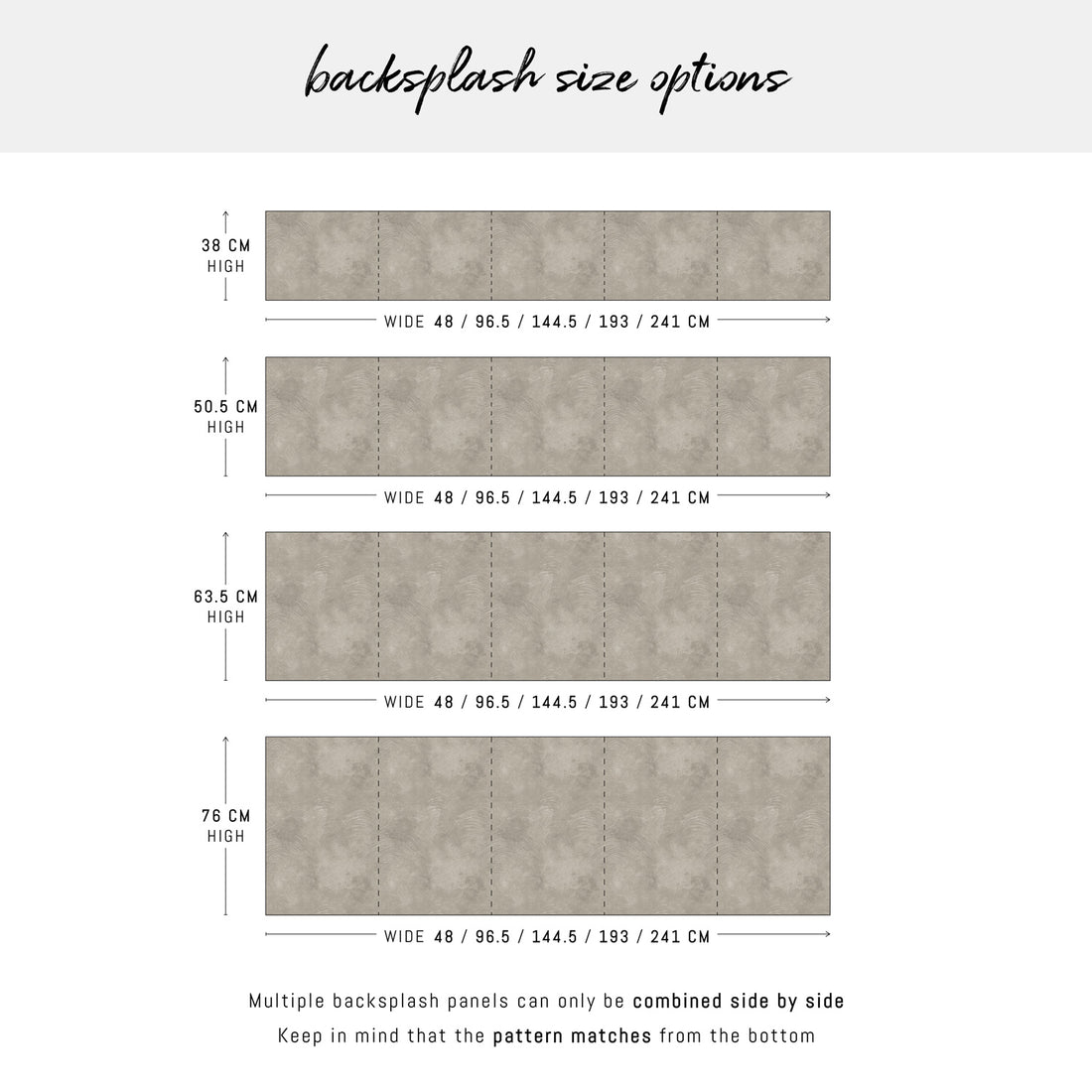 Minimal Limewash Textured Backsplash