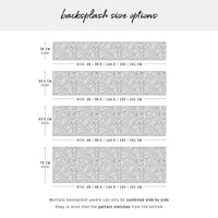 Grey Malachite Design Backsplash