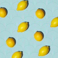 light blue vintage geometric pattern wallpaper peel and stick