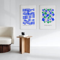 mix and match art posters for scandinavian interior