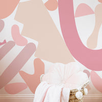 Pastel Matisse Bricks Wall Mural