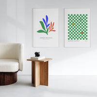 mix and match art posters for scandinavian interior