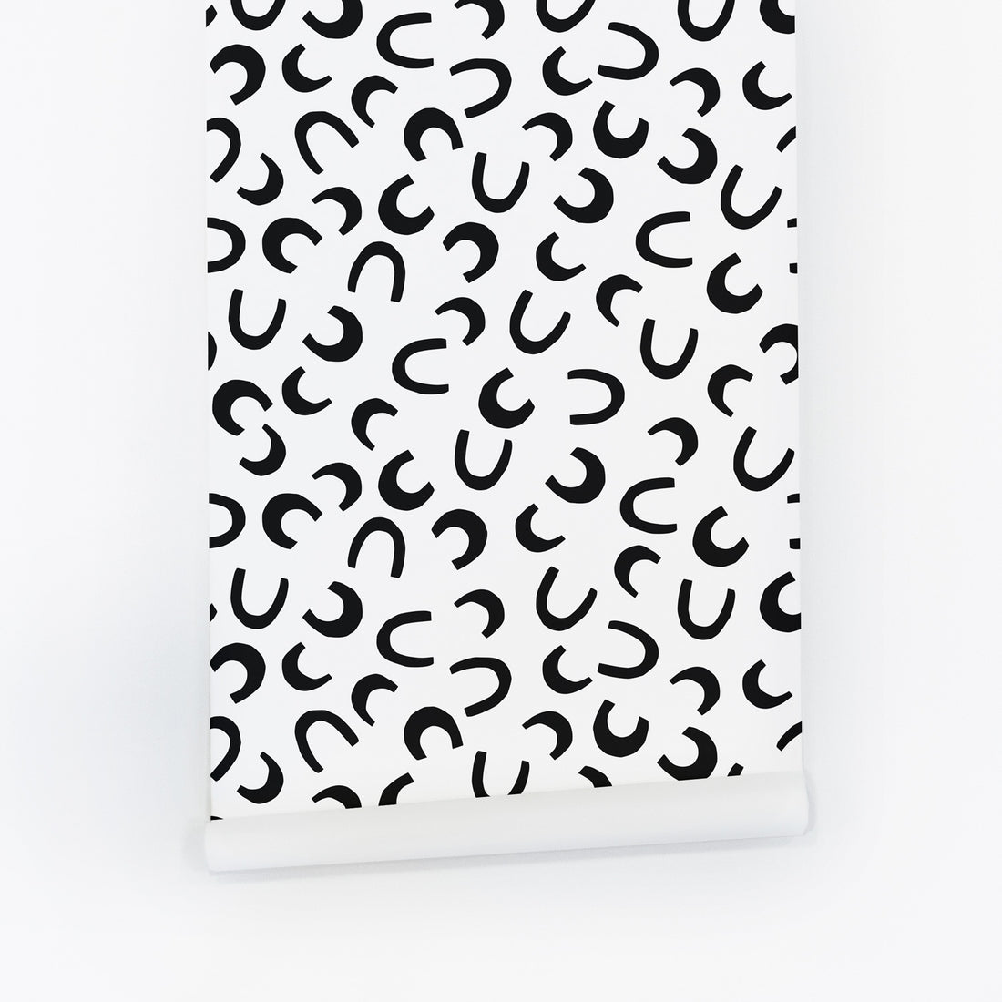 miniature black and white detail removable wallpaper