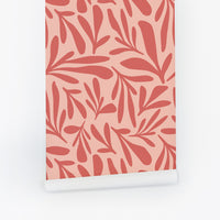 large floral print removable wallpaper