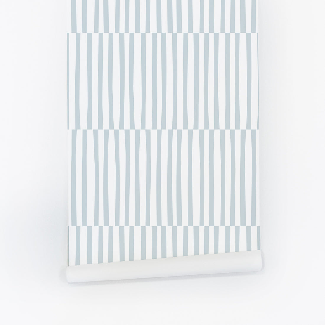 minimal style light blue vertical lines removable wallpaper