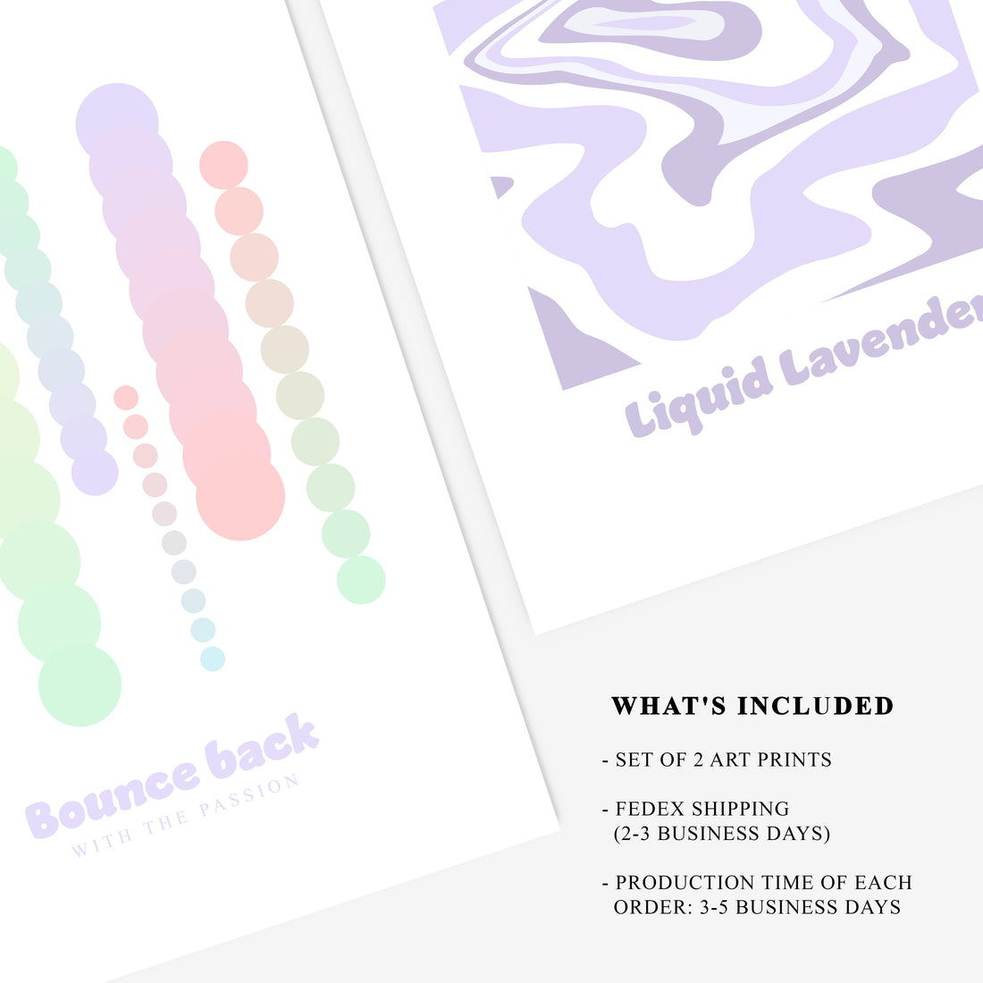 2 art prints of your choice