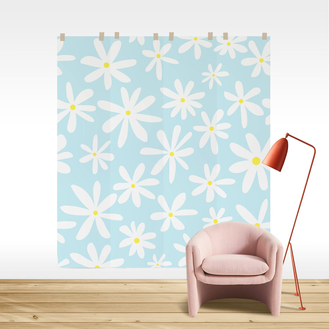 Daisy Wall Mural