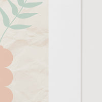 textured art print design in pastel colors close up